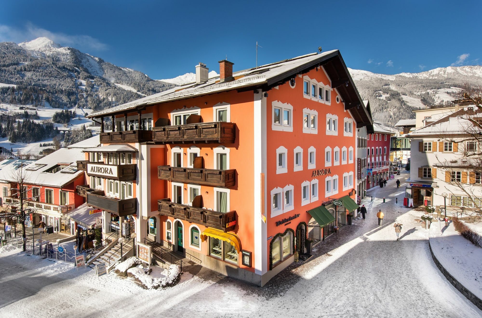 Aurora Appartements Inklusive Freiem Thermeneintritt Bad Hofgastein Exteriör bild